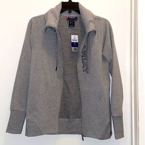 Ariat Team Logo Full Zip Sweatshirt NWT